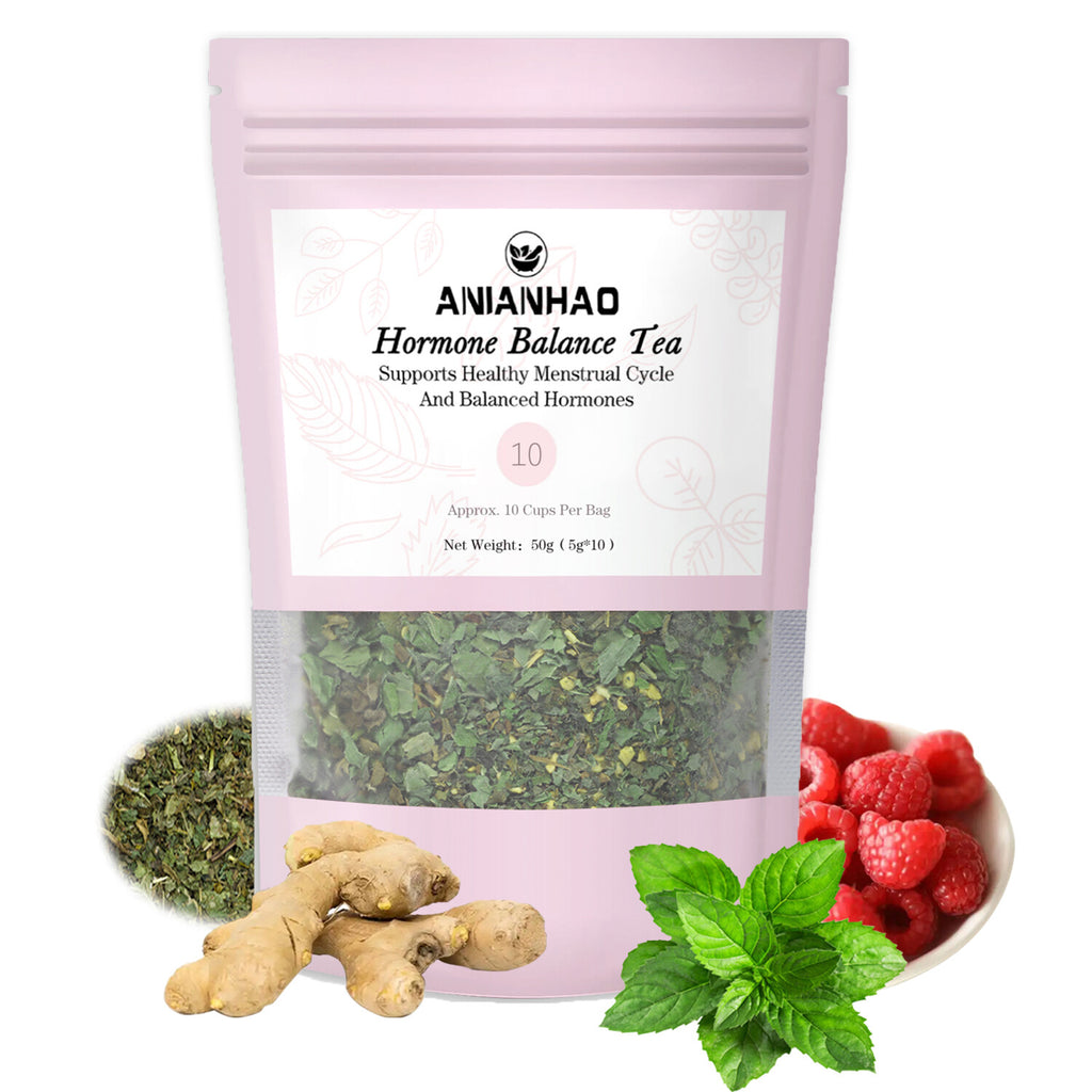 Hormone Balance Tea for Women, Natural Menstrual Cycle Support, Spearmint