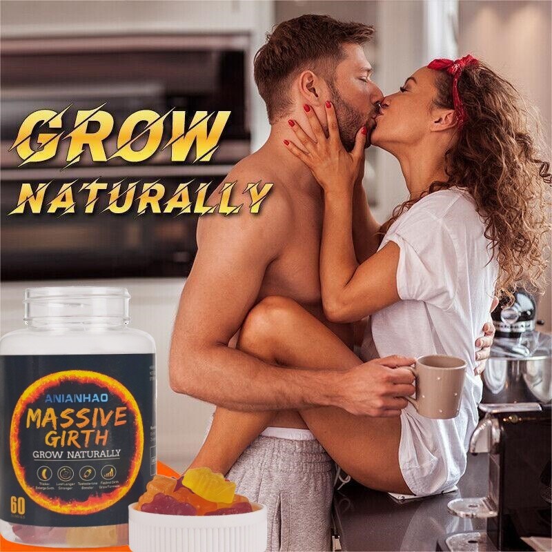 Male Performance Gummies - Enlarge Girth & Enhance Stamina Naturally