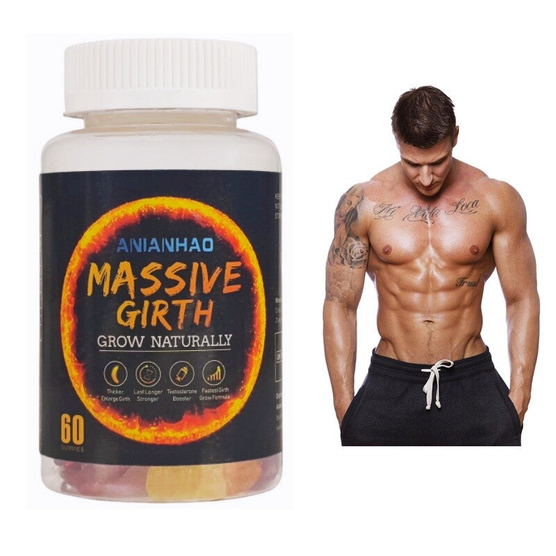 Male Performance Gummies - Enlarge Girth & Enhance Stamina Naturally