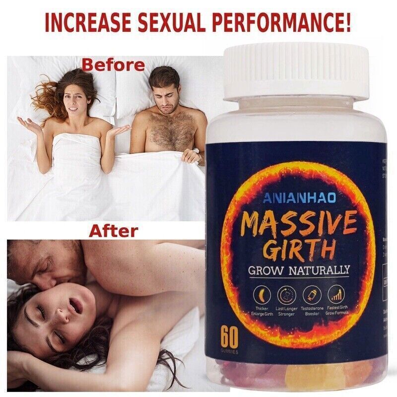 Male Performance Gummies - Enlarge Girth & Enhance Stamina Naturally