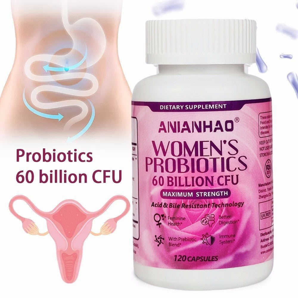 Probiotics for Women+Prebiotics-Boost Digestive, Vaginal,Urinary & Immune Health