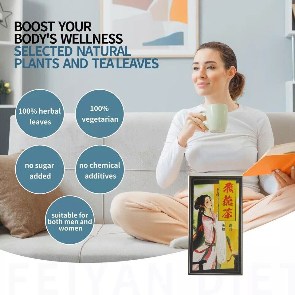 Feiyan Slimming Tea for Weight Loss - Natural Detox & Diet Green Tea