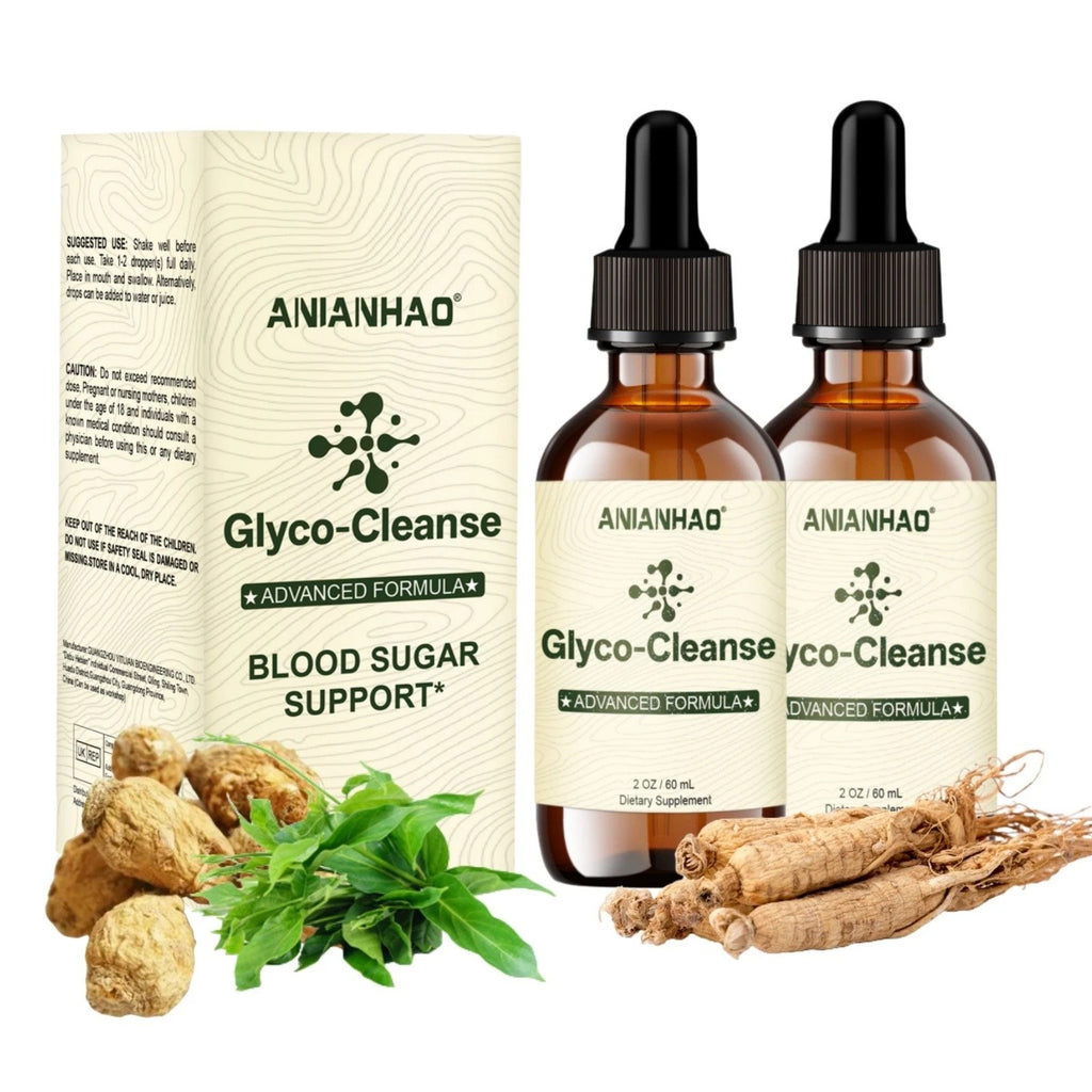 Glyco Clean Drops for Blood Sugar Support,Energy&Vitality-Natural Liquid Formula