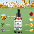 Dry Eye & Strain Relief Drops with Lutein & Zeaxanthin | 14-in-1 Formula, 60 mL